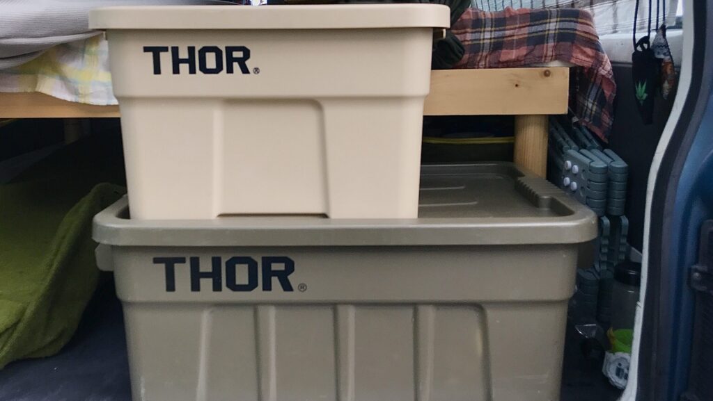 THORコンテナを徹底レビュー！内寸・シンデレラフィットも