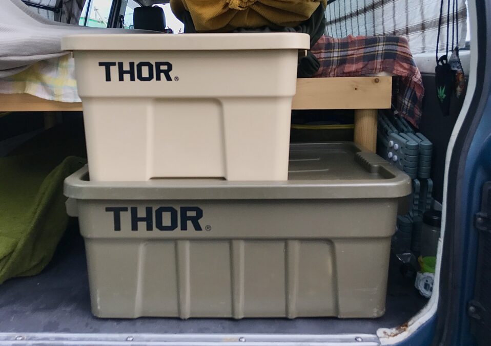 THORコンテナを徹底レビュー!内寸・シンデレラフィットも
