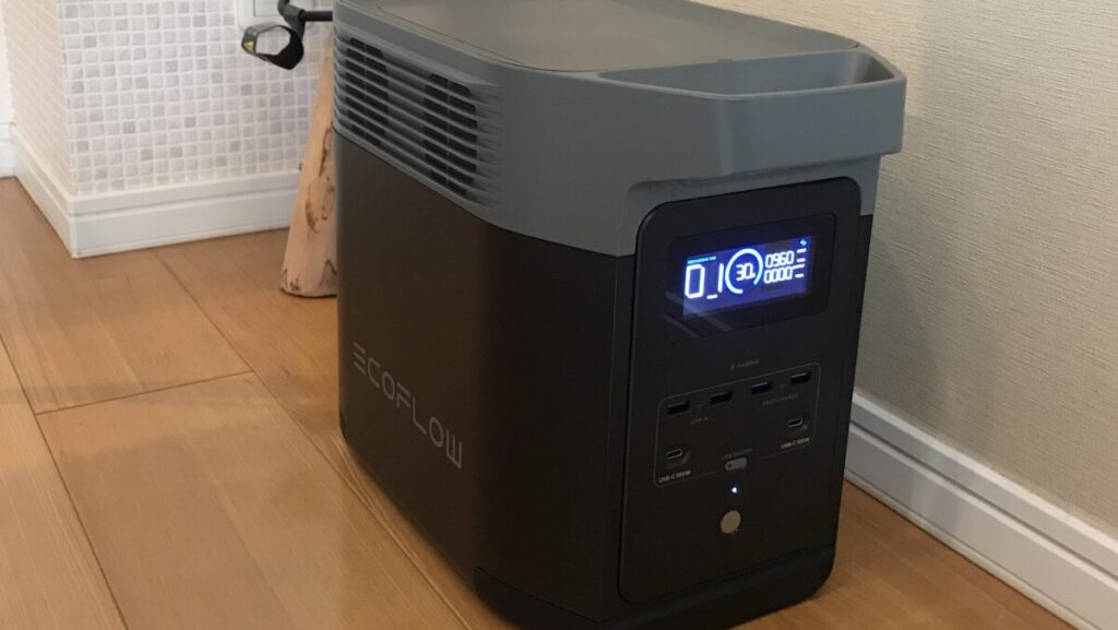 DELTA2-EcoFlowまる分かり！使い方と何年持つか